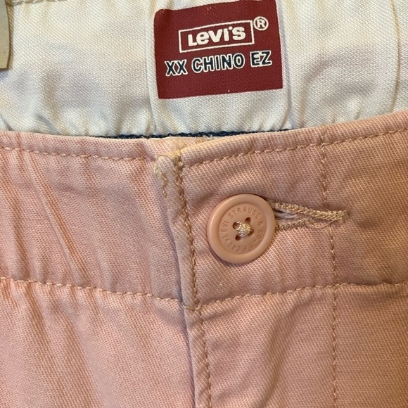 LEVI'SXX 30x36 CHINO EZ TAPER Stretch Original Style Crepe Pastel Pink NWT - Picture 5 of 8